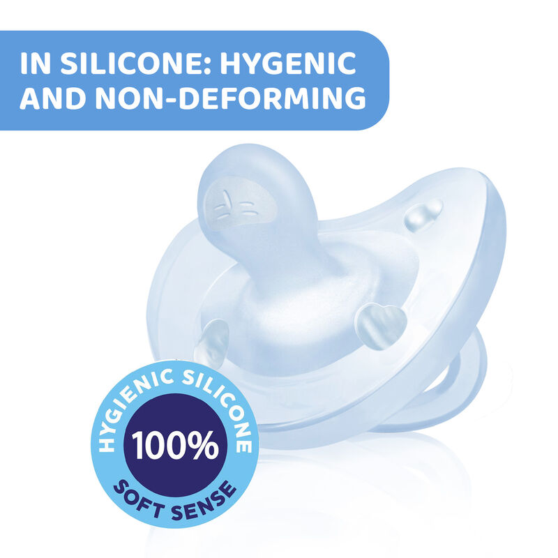 PhysioForma Soother Soft Blue (2-6 Months) (2 Pcs) image number 4